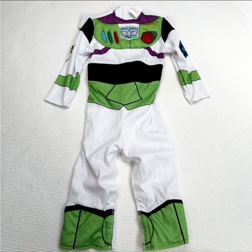 Disney Buzz Lightyear Costume - White, Green, Black, Purple